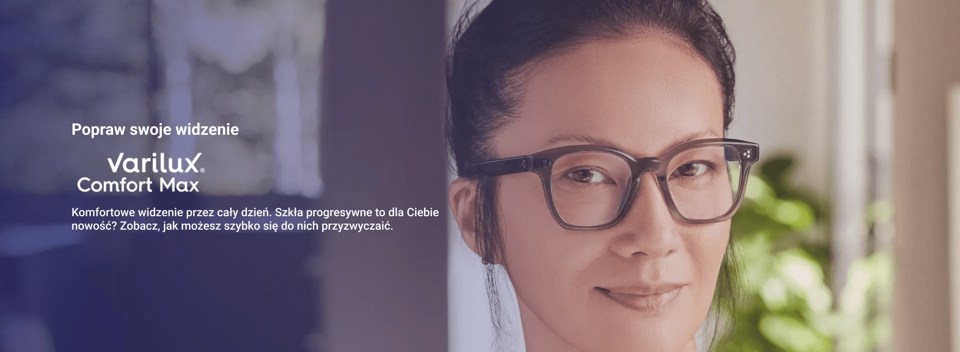 Varilux comfort max baner reklamowy